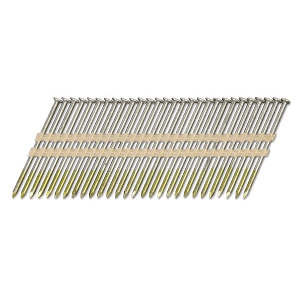 Light House Beauty 3 in. 21 Deg Plastic Strip Bright Framing Nails, 4000PK LI2741224 - main